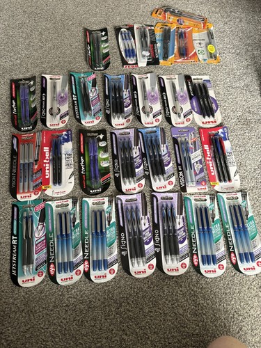 Uni ball rollerball pens - 22,