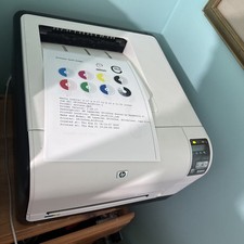 HP LaserJet CP1515nw Workgroup Laser Printer 