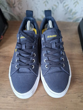 Lyle & Scott Shoes Mens Royal Blue Canvas Trainers - UK Size 8 worn once