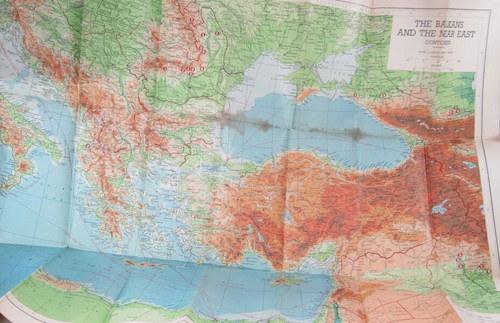 Philips contoured map - philips',
