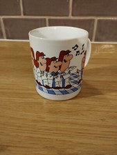 One Tetley Tea Folk Tea  Mug. Vgc.