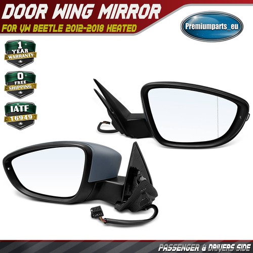 Pair electric door wing mirror - pair,