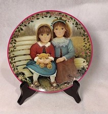 Bradford Exchange 'Sisters Are Blossoms' By Poulin 1995 Kindred Moments Plate