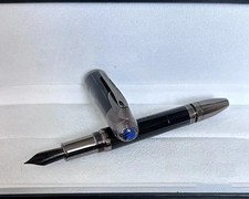 Perfect Ferrari Metal Series Black Color-Black Clip Fountain Pen No Box