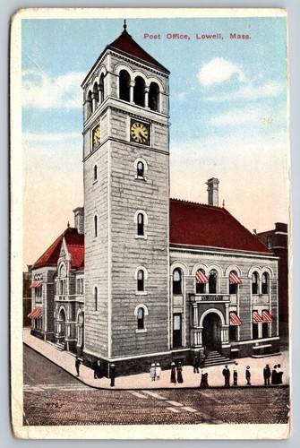 Lowell mass post office - lowell, mass.