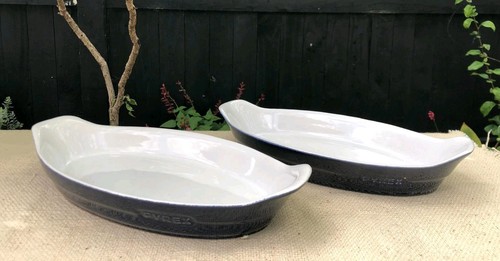 Set pyrex ceramic oval - set, of