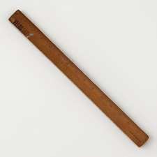 Vintage wooden ruler boxwood - ruler,