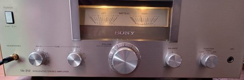 Sony 212 vintage integrated - ta-212,