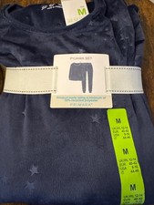 ladies plush star pyjamas set