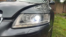 Audi A6 c6 Tdi S Line 2004-2011 HEADLIGHT/HEADLAMP XENON  drivers side