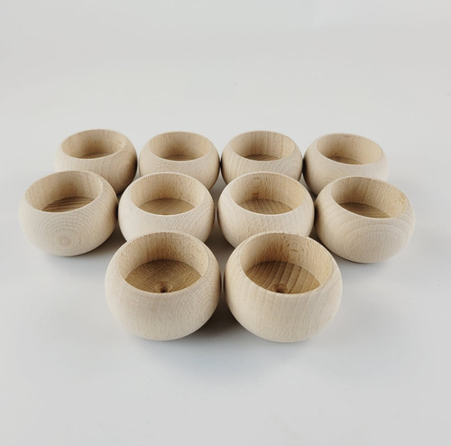 Wooden candle holders set of - holders,,