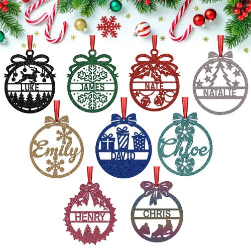 Personalised christmas bauble - personalised,