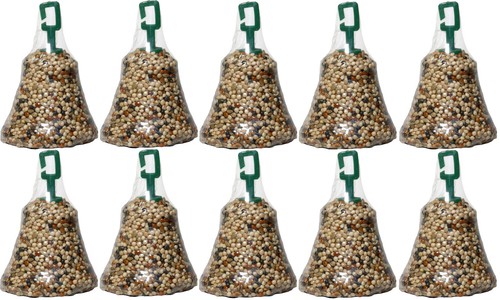10x johnsons bird seed bells - 10x,