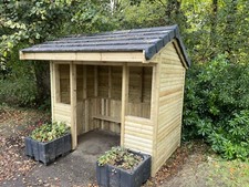 3mx 1.8m Delux Timber Framed