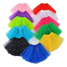 Adult Kid Sparkly Sequin Ballet Tutu Skirts Party Fancy Dress Dance Halloween