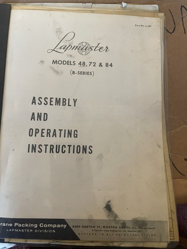 Lapmaster assembly and - assembly,