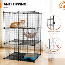 3-Tier Large Cat Cage Indoor