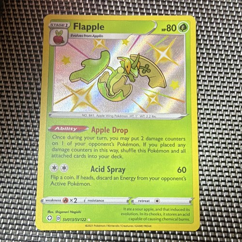 Pokémon tcg flapple shining - pokémon,
