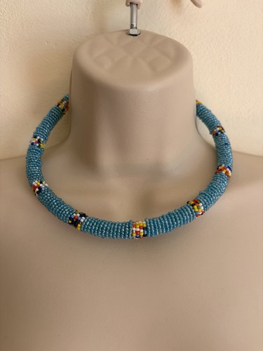 Vintage maasai torque beaded - vintage,