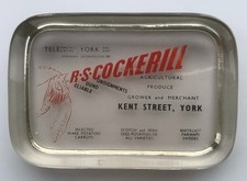 VINTAGE GLASS ADVERTISING