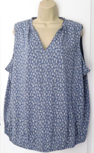 Bnwt bonmarche blue mix floral - bonmarche,