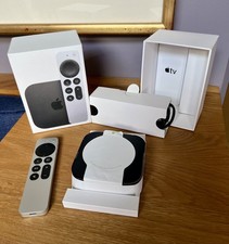 Apple TV 4K 64GB 3rd Generation Wi-Fi Black Original - OPENED NEVER USED