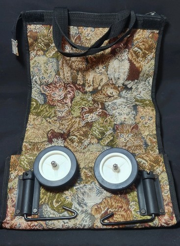 Vtg travel tapestry rolling - travel,