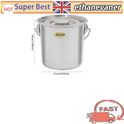 Milk can pail bucket - uk, 6l