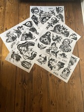 Joe Ellis Tattoo Flash Set
