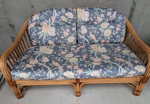 Vintage cane seater - m&s,