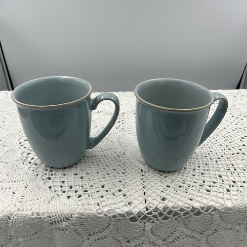 Denby everyday light blue mugs - blue,