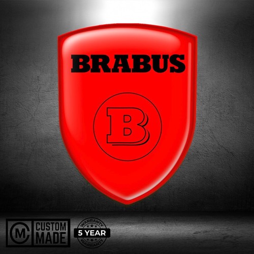 Brabus sticker fender badge - |,