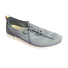 EARTH SPIRIT LADIES GELRON CUSHION CASUAL SHOES SIZE 9 GRAY LACE UP 