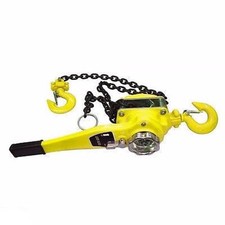 3/4 Ton Hand Lever Chain Block Hoist Come A Long Ratchet Winch Lift Ratcheting