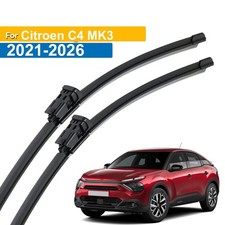 2Pcs Front Windscreen Flat