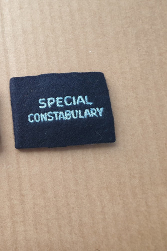Obsolete special constabulary - special,