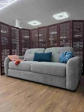 Athens Grey 3-Seater Fabric