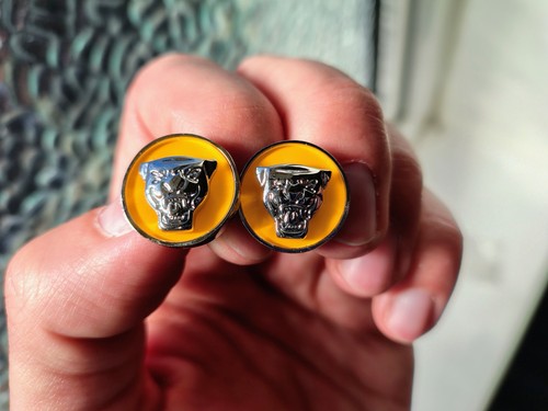 Jaguar cufflinks metal - jaguar,