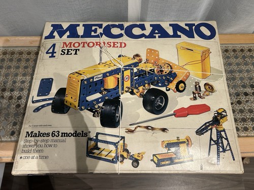 Meccano vintage motorized - meccano, 4m