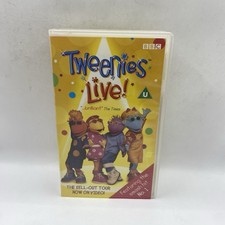 Tweenies Live! VHS Video Tape