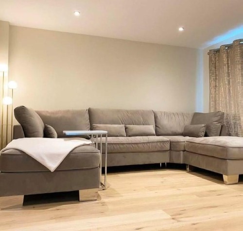 Luxury shape sofa corner - u,