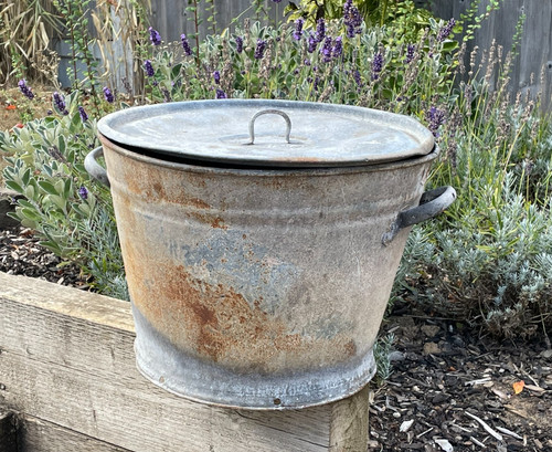 Vintage large galvanised - vintage,
