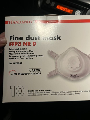Dust masks ffp3 boxes 10 - dust,