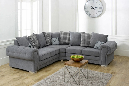 Verona corner sofa grey - grey, 5