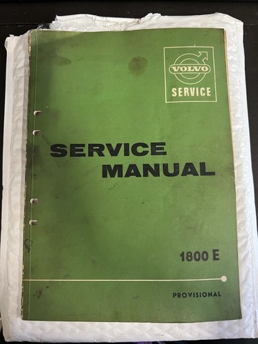 Volvo 1800e provisional - 1800e,