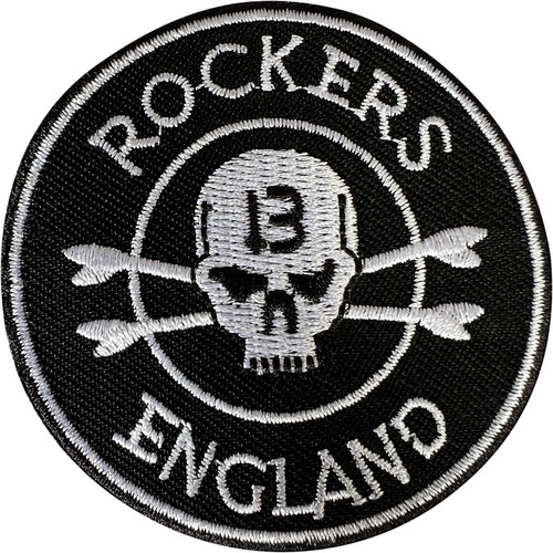 Rockers england skull - skull, lucky