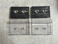 TDK SA90 High Position Cassette Tape X 2 VGC Tabs Intact