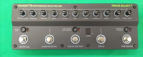 Trace elliot bass - elliot, preamp