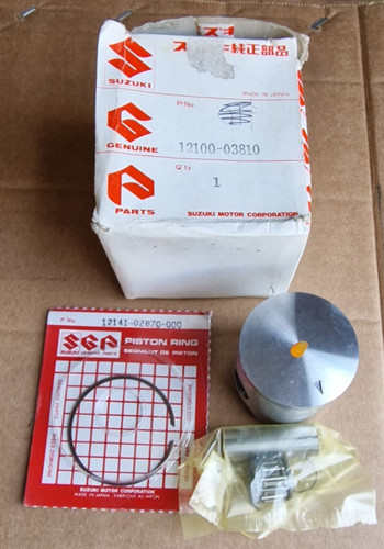 Nos piston ring kit - nos, rm80