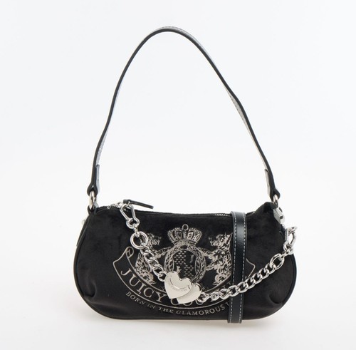 Juicy couture black velour - juicy,
